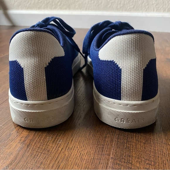 GREATS Men’s Brooklyn Royale Knit Navy Blue SZ 9.5 - Picture 6 of 12